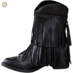 Bottes cowboy femme, design classique et chic