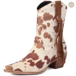 Bottes cowboy femme au style authentique et élégant