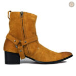 Chaussures de style cowboy pour homme, confort optimal