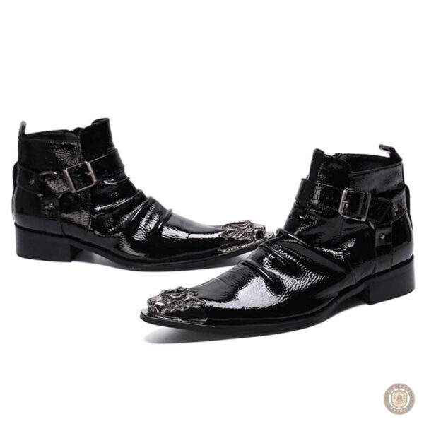 Bottes de style cowboy avec design classique et confortable