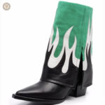 Bottes cowboy femme avec design tendance et confortable