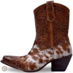 Bottines style western pour femme
