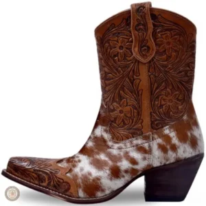 Bottines style western pour femme