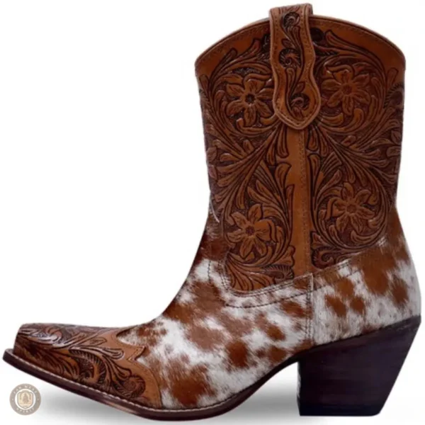 Bottines style western pour femme