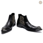 Bottes cowboy homme au design western élégant et intemporel