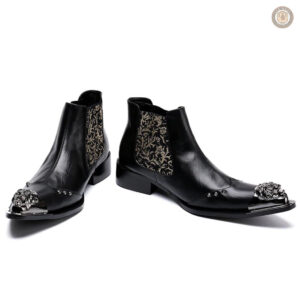 Bottes cowboy homme au design western élégant et intemporel