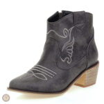 Bottes vegan de style cowboy, confort et élégance