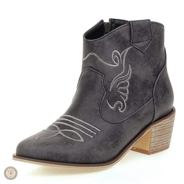 Bottes vegan de style cowboy, confort et élégance