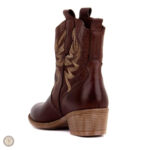 Bottes Cowboy Femme en taupe, style western classique