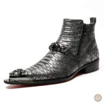 Bottes cowboy courtes pour homme en style classique