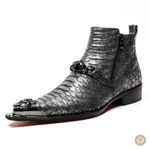 Bottes cowboy courtes pour homme en style classique