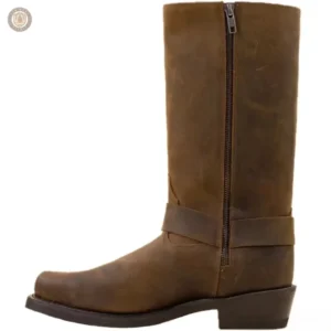 Bottes Cowboy classiques en cuir pour homme
