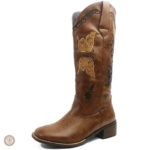 Bottes Cowboy Femme tendance avec design élégant
