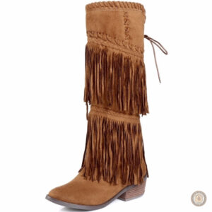 Bottes Cowboy Femme à Franges