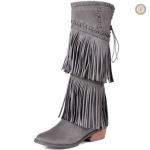 Bottes Country avec franges pour un style western féminin