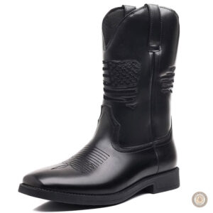 Bottes Western pour homme, style authentique