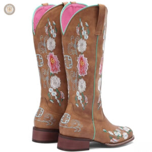 Bottes cowboy femme avec design classique et tendance