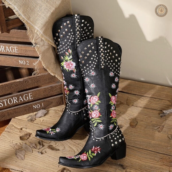 Bottes Western pour femmes, parfaites pour un look audacieux