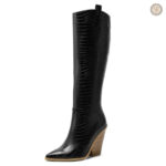 Bottes à talon pour un look western féminin chic