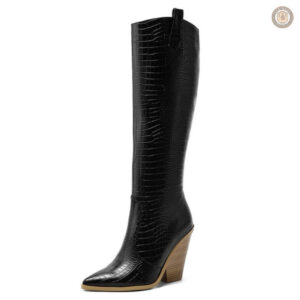 Bottes à talon pour un look western féminin chic