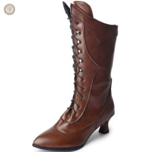 Bottes Western Femme Vintage en cuir