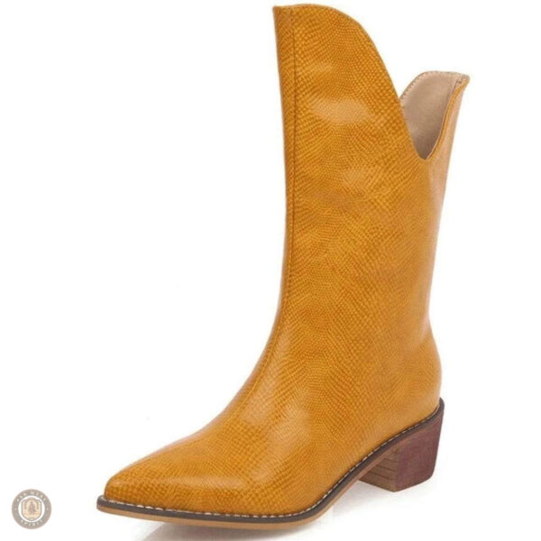 Bottes blanches pour un style décontracté cowboy
