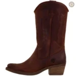 Bottes Country en cuir pour femme, style cowboy élégant