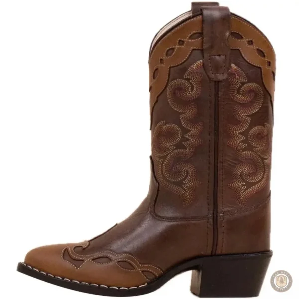 Bottes cowboy enfants en style country