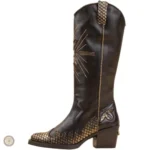 Bottes Cowboy Femme Country Santa Fe en cuir