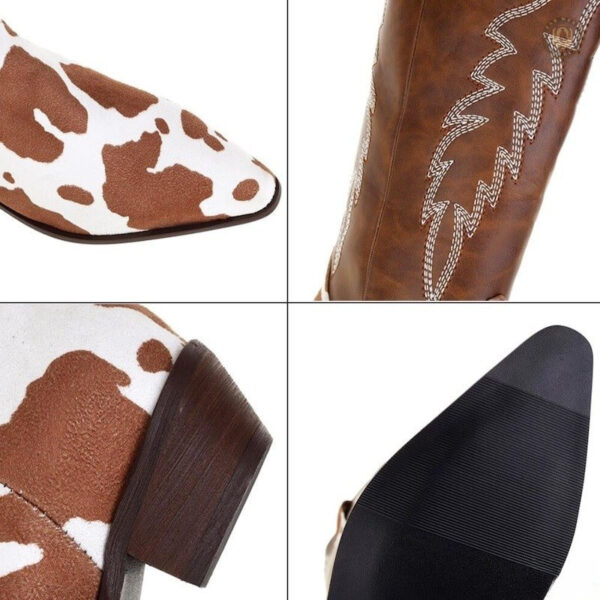 Bottes style Far West pour un look western authentique