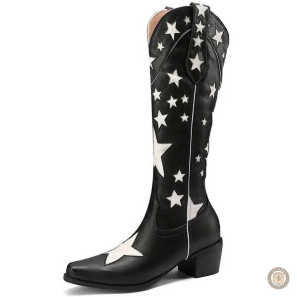 Bottes Cowboy Femme Stars élégantes et stylées