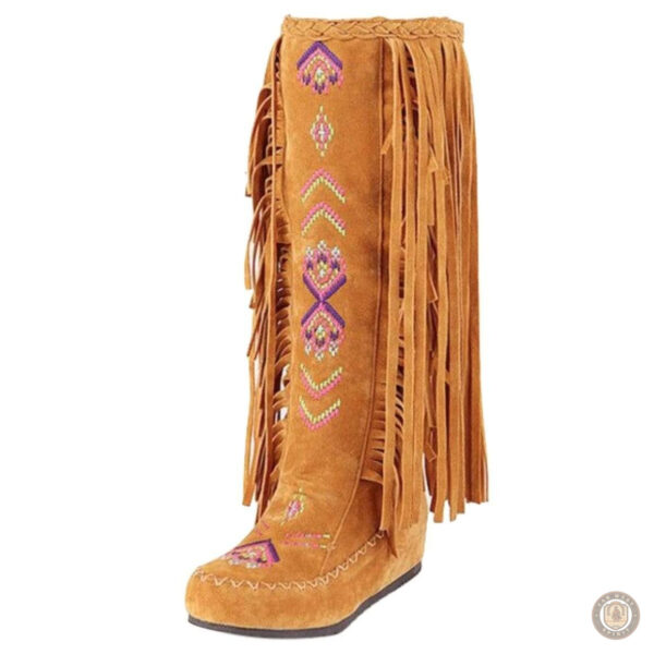 Bottes Cowboy Femme avec franges élégantes