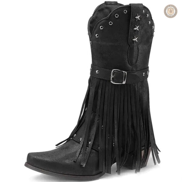 Bottes western marron, un incontournable pour votre garde-robe féminine