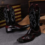 Bottes cowboy Santiags, style western intemporel et confortable