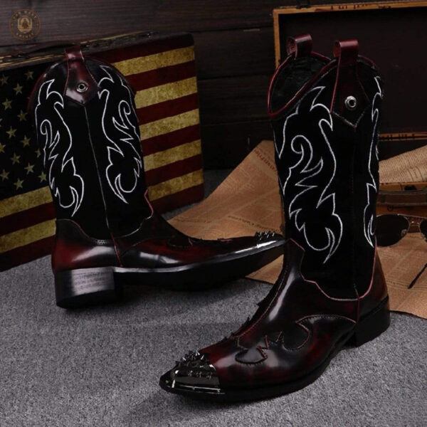 Bottes cowboy Santiags, style western intemporel et confortable