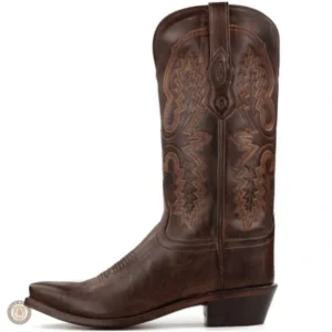 Bottes Cuir Homme Western en style cowboy