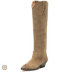 Bottes Western Daim pour Femme