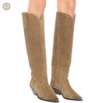 Bottes Cowboy en Daim, style féminin et tendance