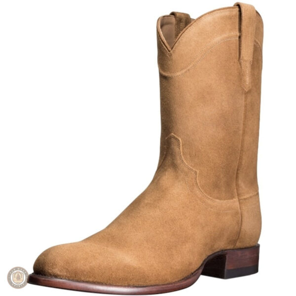 Bottes cowboy en daim élégantes et confortables