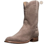 Bottes cowboy en daim, parfaites pour toutes les occasions