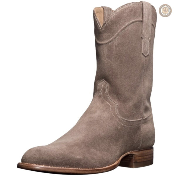 Bottes cowboy en daim, parfaites pour toutes les occasions