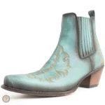 Bottes Cowboy Femme Turquoise élégantes et stylées