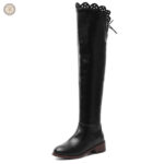 Bottes style cowboy pour l'hiver, confort et élégance