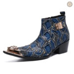 Bottes Cowboy Mode pour homme au style tendance