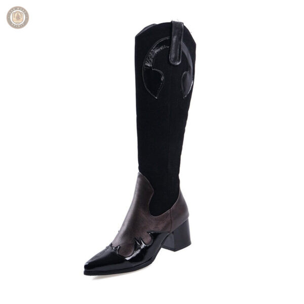 Bottes Cowboy Noires pour Femme