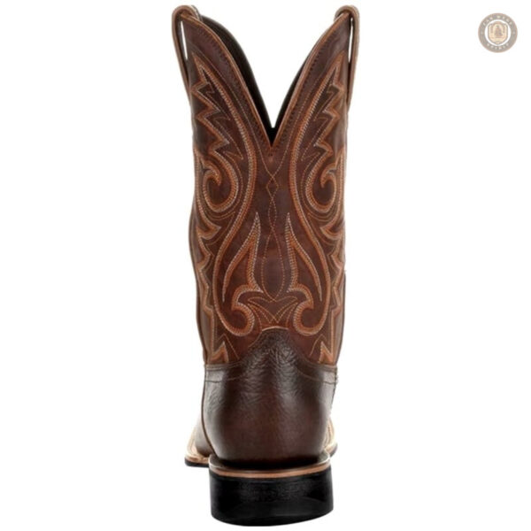 Bottes Western en cuir, look cowboy classique pour hommes
