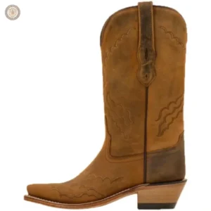 Bottes cowboy en cuir classique pour un look western authentique