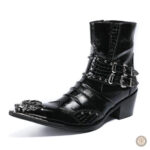Bottes cowboy homme au style western élégant