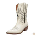 Bottes Western Blanches pour femme