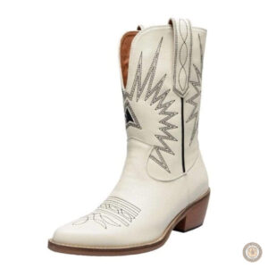Bottes Western Blanches pour femme